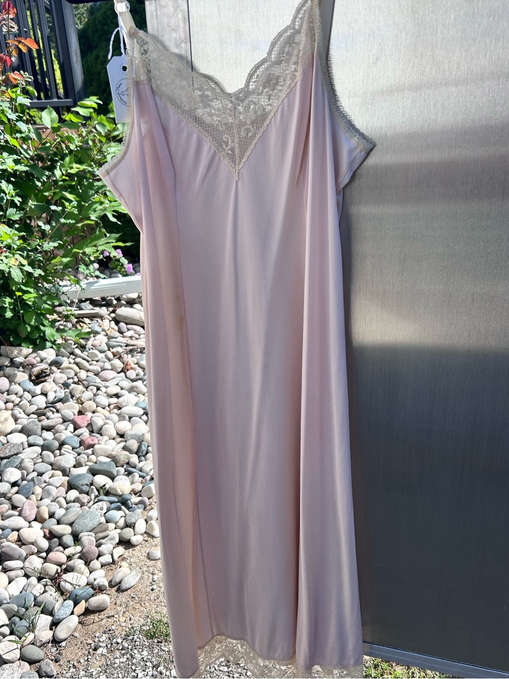 60/70s Bemberg silk slip dress